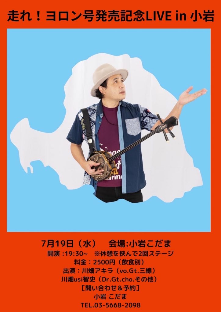 旧作レア B2大 ポスター 川畑アキラ ダイナミック琉球